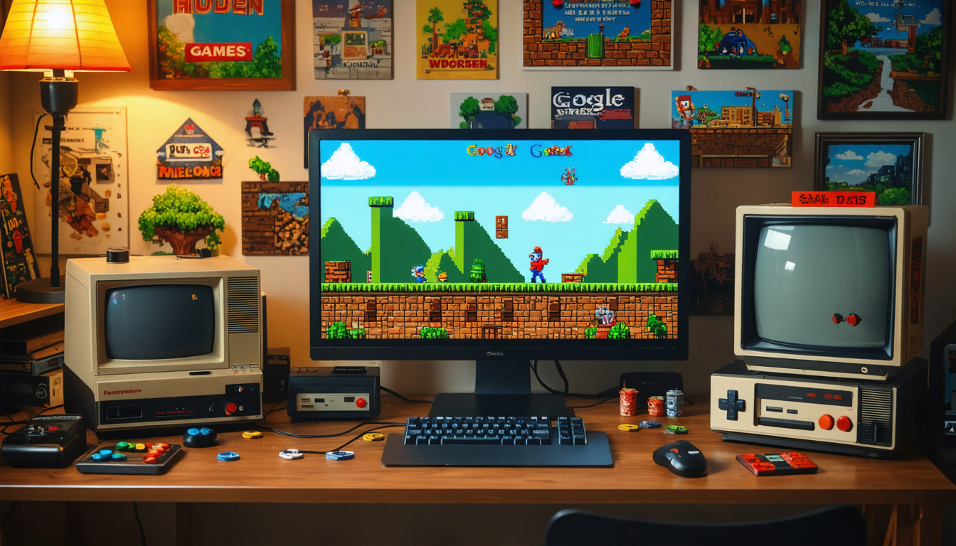 discover 11 secret Google games, dive into retro treasures and have fun today with these hidden and captivating entertainments.