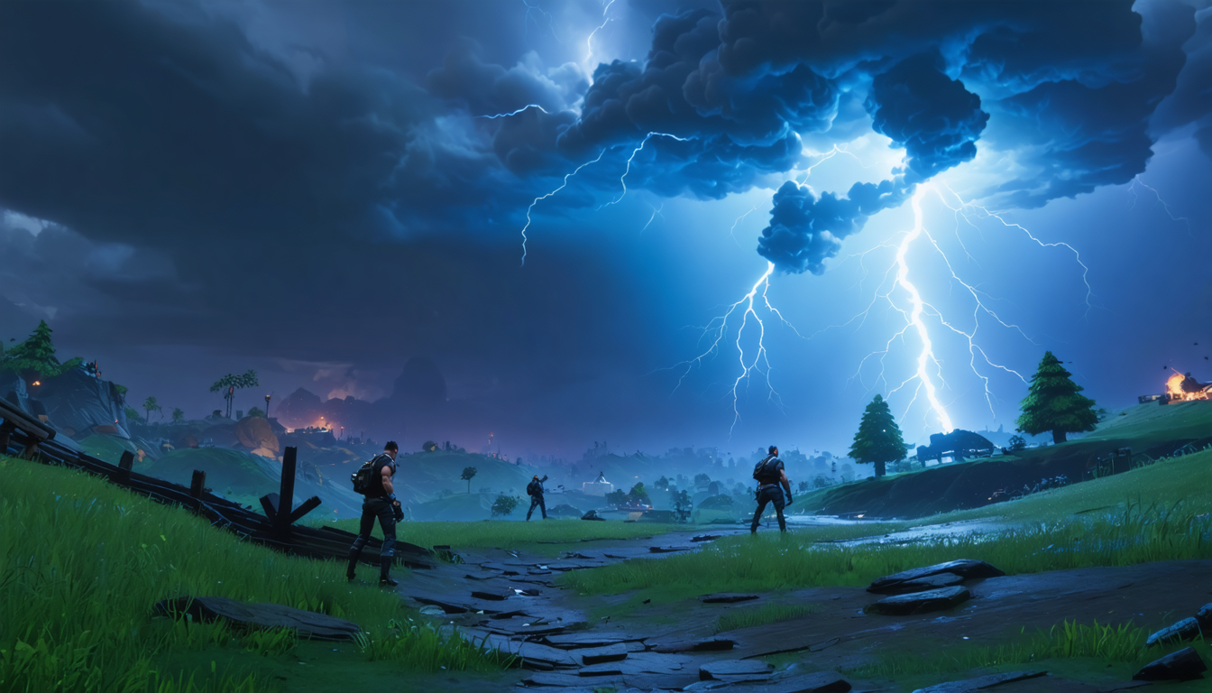 discover the new storm with unprecedented shapes in Fortnite that completely transforms the gameplay and promises a revolutionary experience for players.
