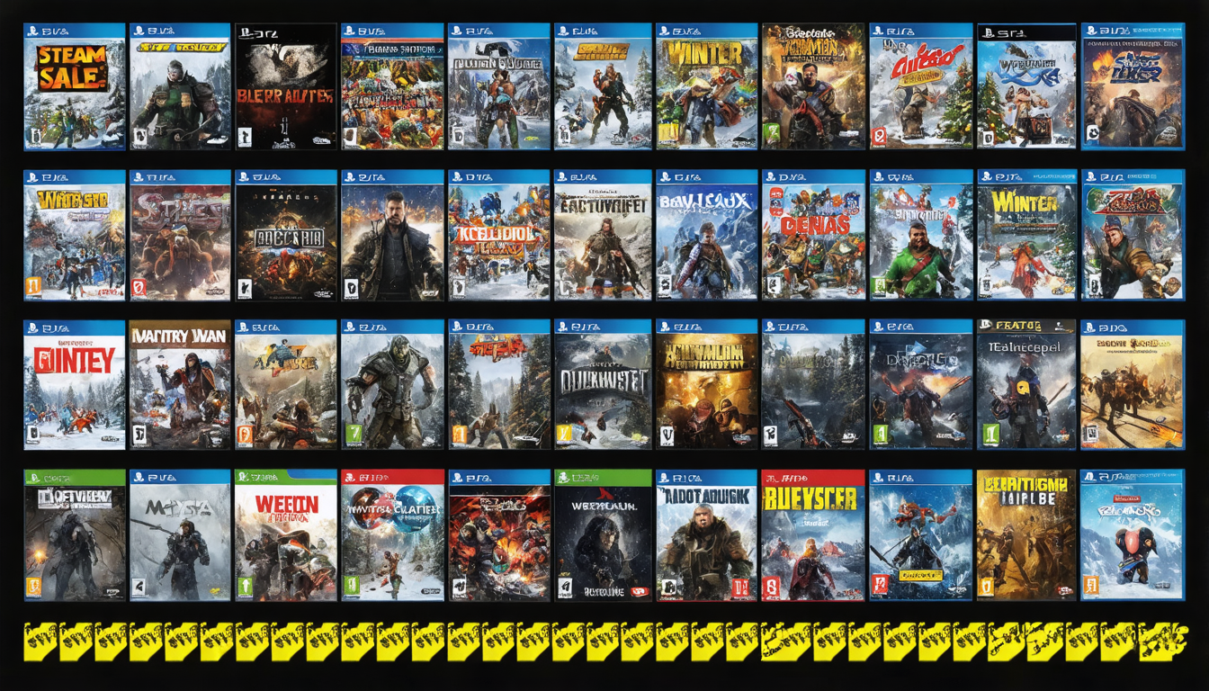 enjoy the steam winter sales 2025 with discounts up to -90% on your favorite blockbuster games. don’t miss these exceptional offers to enrich your game library at a low price!