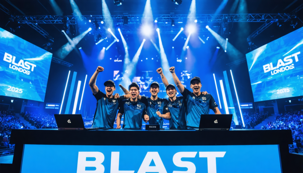 revivez la finale de blast londres 2025 où g2 esports a triomphé avec brio face à vitality, offrant un spectacle intense et mémorable aux fans d'esport.