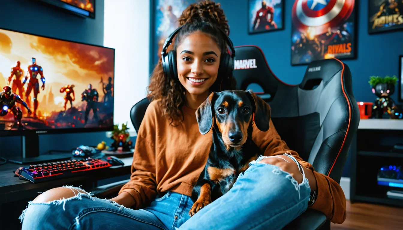 découvrez comment cette streameuse et son teckel apportent une bouffée d’air frais à la communauté dynamique de marvel rivals, alliant passion et originalité.