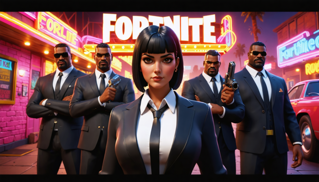 découvrez la collection exclusive de skins inédits inspirés de pulp fiction, désormais disponibles dans fortnite. plongez dans l'univers culte du film avec des personnages emblématiques à incarner.
