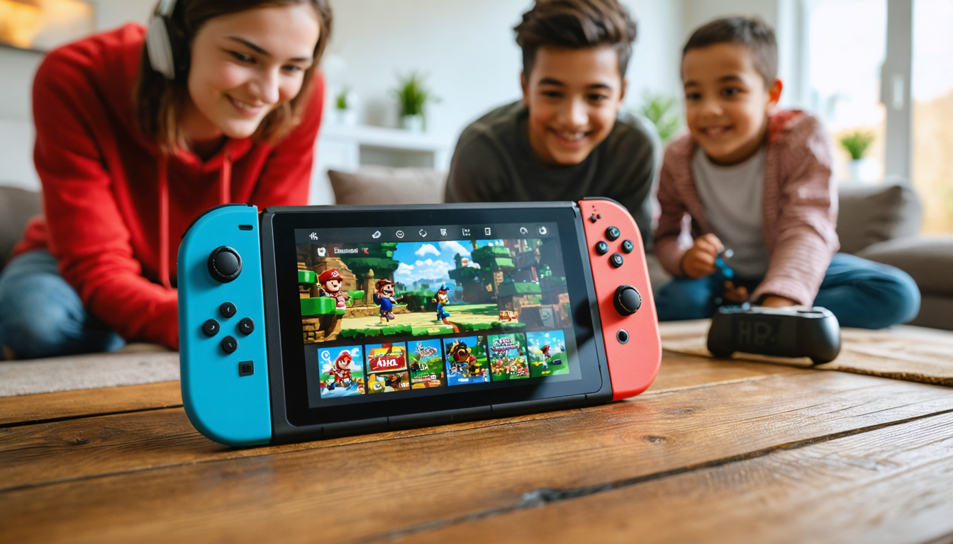 découvrez nintendo switch online avec une semaine d'essai gratuite pour tous les joueurs. profitez de jeux en ligne, d'une bibliothèque de titres classiques et de nombreux avantages exclusifs dès maintenant !