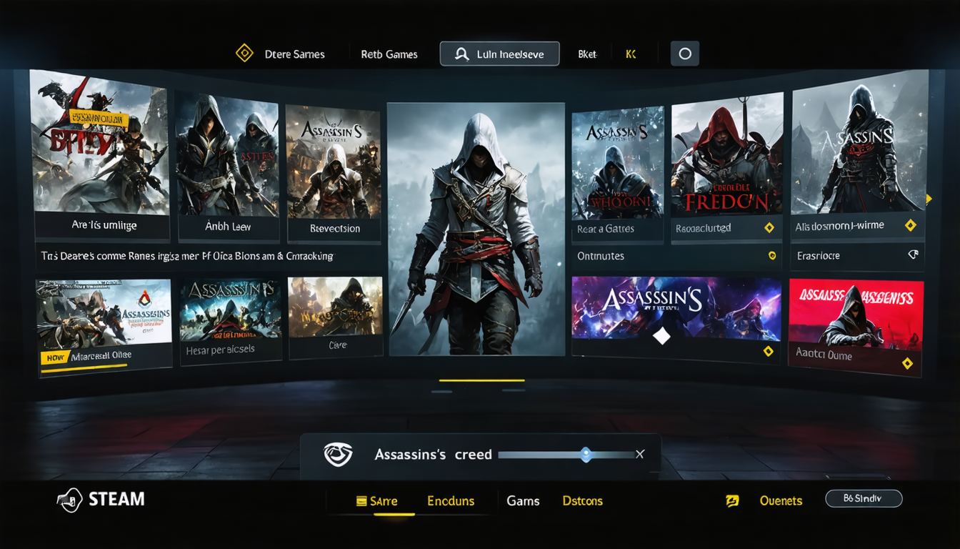 profitez de l'offre exceptionnelle steam avec jusqu'à -90 % sur tous les jeux assassin’s creed. ne ratez pas cette vente exclusive valable jusqu'au 18 décembre !