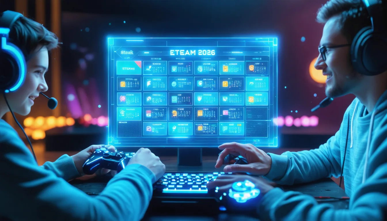 explorez l'agenda steam 2026 et profitez d'offres exclusives toute l'année sur vos jeux préférés. ne manquez aucun événement incontournable et préparez-vous à des promotions exceptionnelles !
