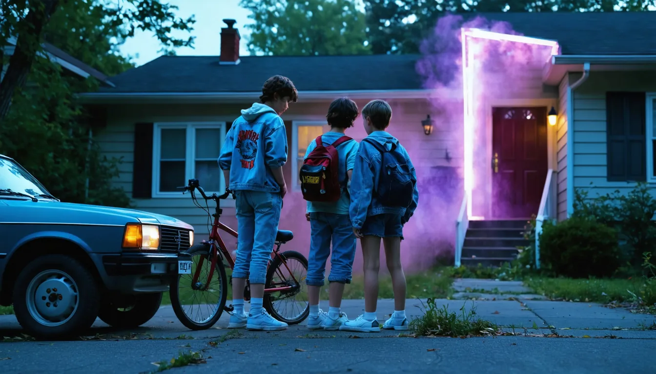 discover "stranger things chronicles 1985", an original animated series set between seasons 2 and 3, exploring new adventures in the captivating stranger things universe.