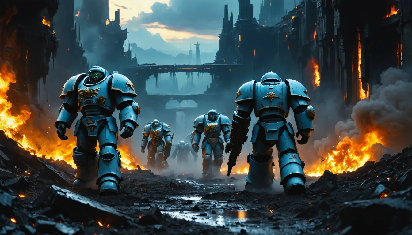 descubre el caos intenso del 41º milenio en el nuevo tráiler épico de total war: warhammer 40,000. sumérgete en una guerra estratégica grandiosa y vive una aventura única en este universo oscuro y futurista.