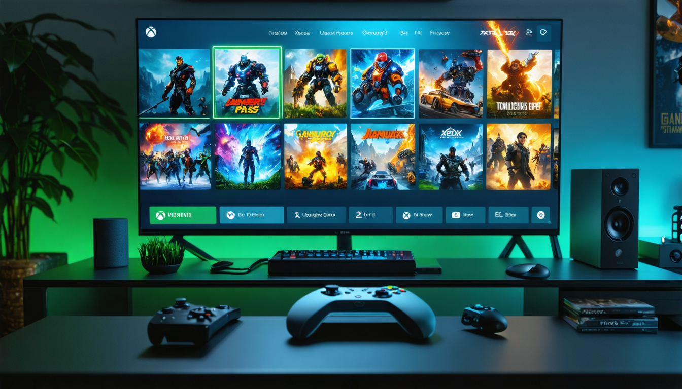 discover the release dates of the 10 new games added in January to xbox game pass and prepare for an exceptional gaming experience throughout the month.