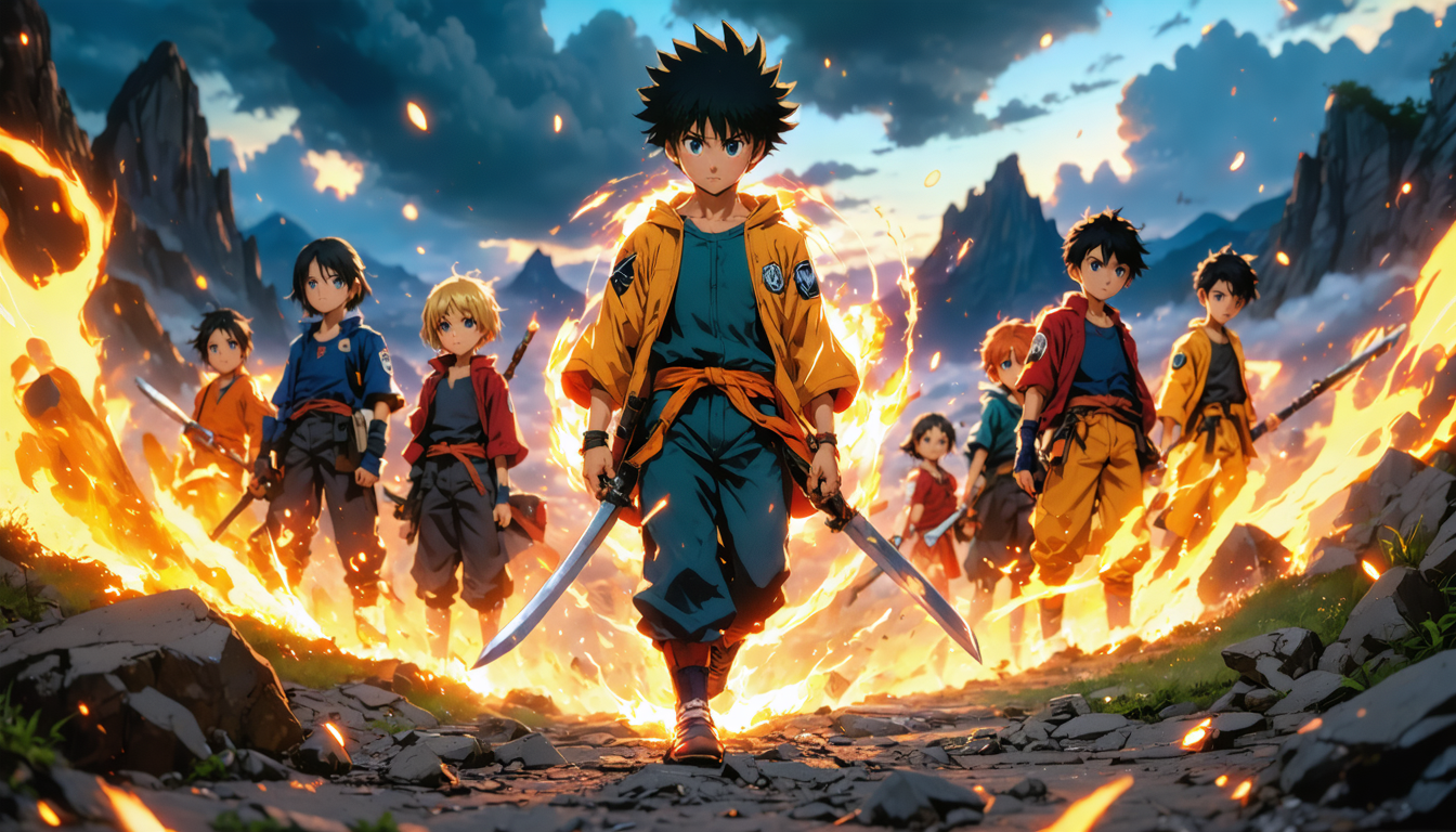 discover the must-read shonen to live a captivating and unforgettable adventure, full of action, emotions, and memorable characters.