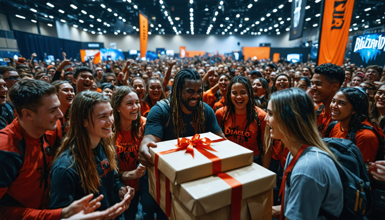 découvrez comment blizzard récompense 300 fans de diablo 2 resurrected avec un cadeau exclusif, une surprise incontournable pour les passionnés du jeu.