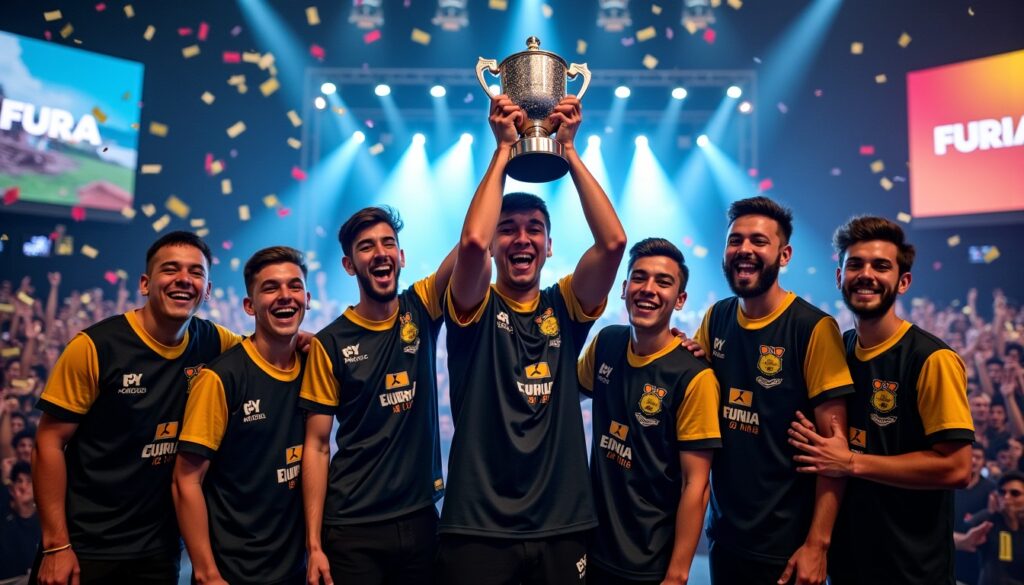 Furia conquista seu primeiro título Tier 1 em CS2 ao triunfar no Fissure Playground 2