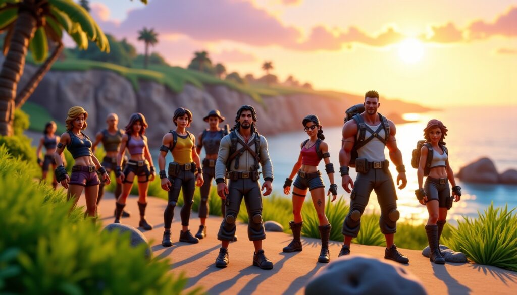 Fortnite Kapitel 7 Saison 1: Entdecken Sie die 10 unverzichtbaren Charaktere und ihre geheimen Verstecke an der Golden Coast