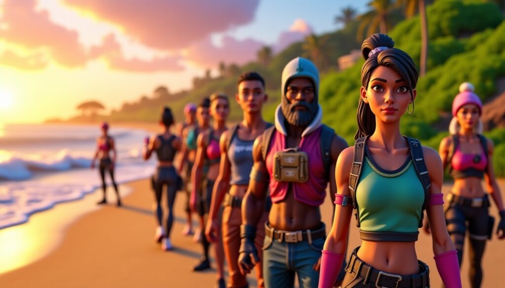 Fortnite Rozdział 7 Sezon 1: Odkryj 10 kluczowych postaci i ich sekretne kryjówki na Golden Coast