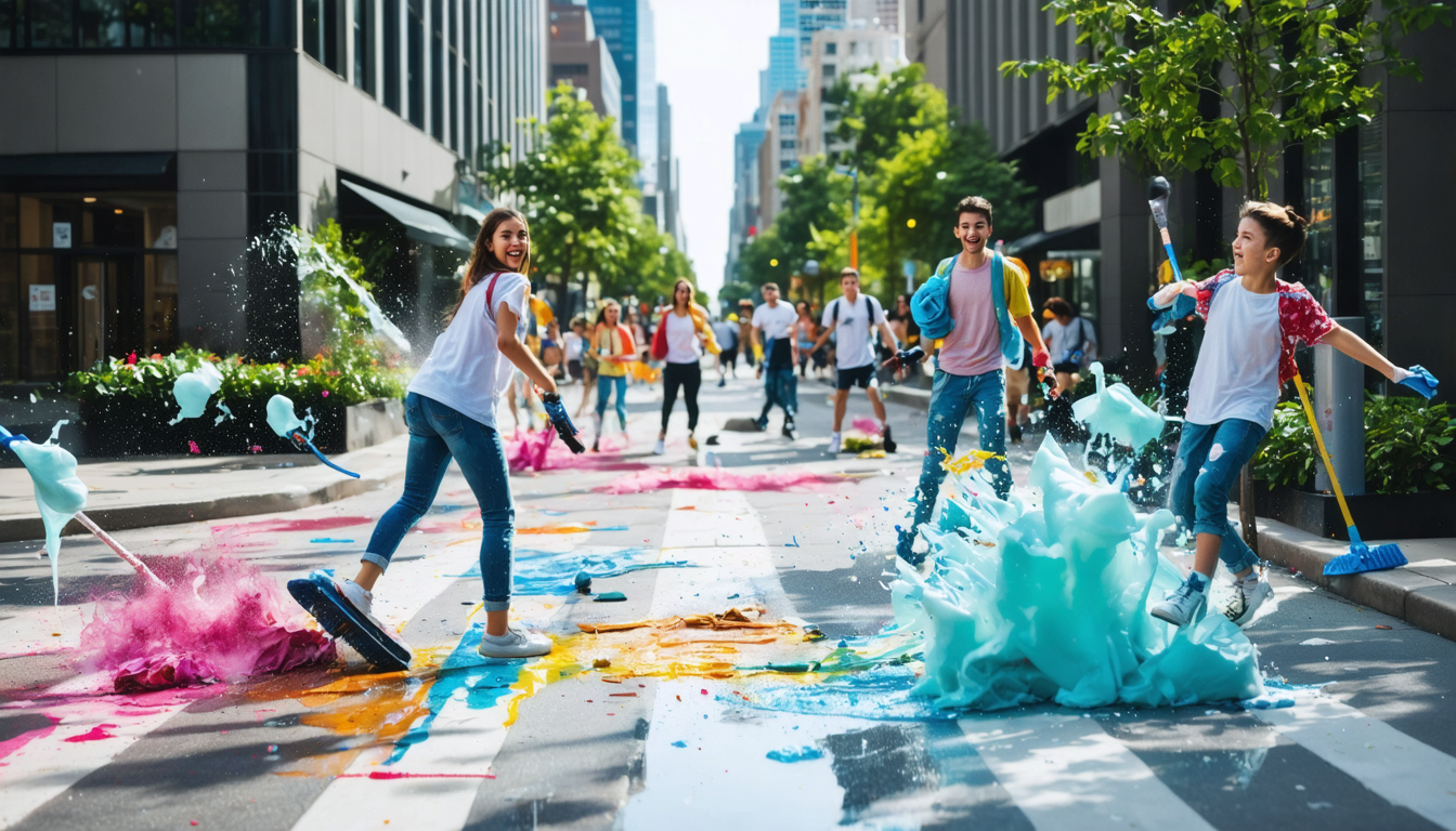 jouez gratuitement à clean city messy battle sur steam avec just move avant le 4 mars et profitez d'une expérience de jeu fun et dynamique.