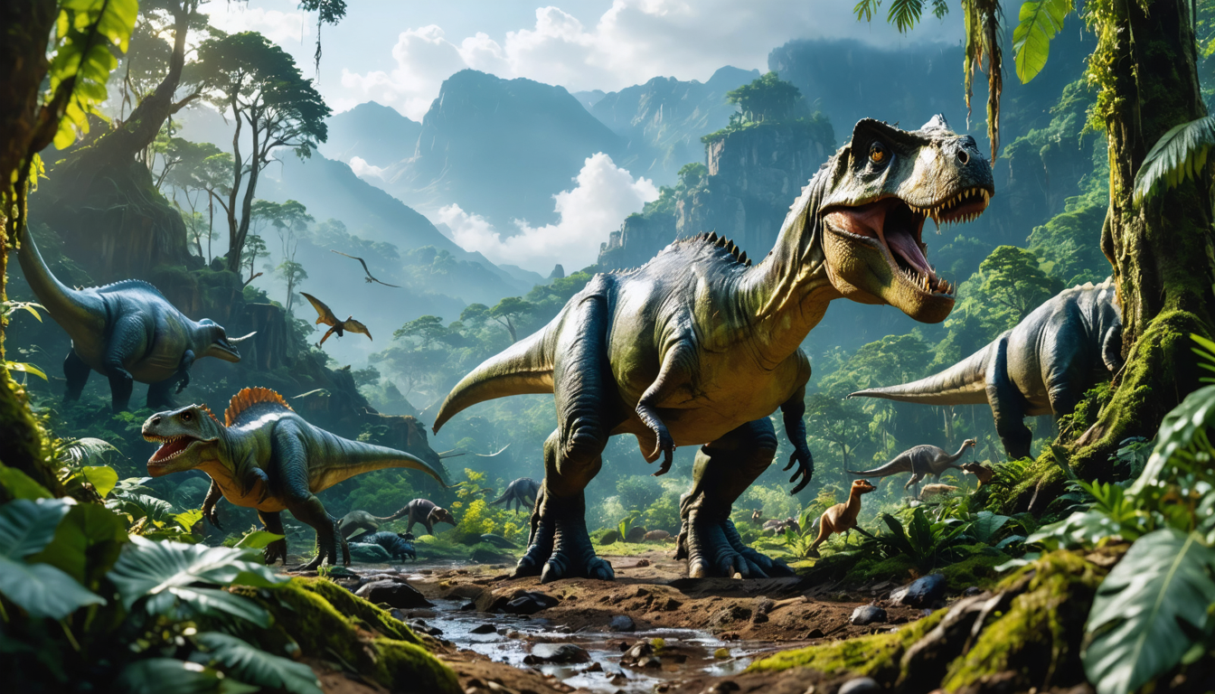 temukan panduan lengkap dinosaurus karya spielberg, dengan narasi morgan freeman. temukan lokasi syuting, tanggal penting dan semua informasi agar tidak ketinggalan seri menarik ini.