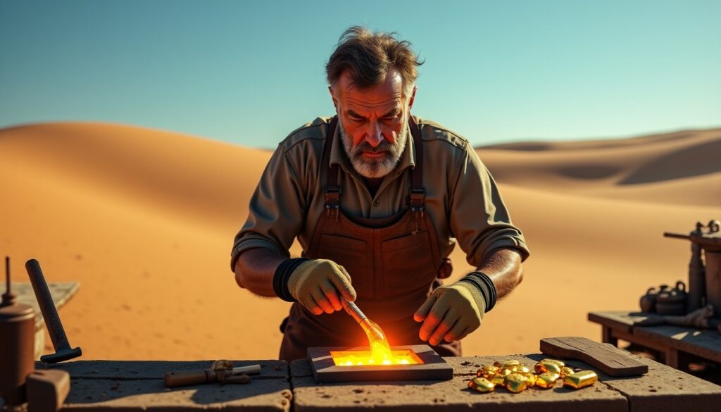 Crimson Desert : Méthodes efficaces pour forger des lingots d’or en un temps record