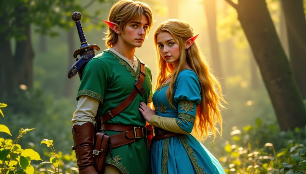 Zelda: exclusive images of Link and Zelda are revealed before the film's release