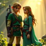 Zelda : imagens inéditas de Link e Zelda são reveladas antes da estreia do filme