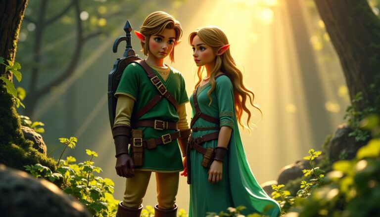 Zelda : des images inédites de Link et Zelda se dévoilent avant la sortie du film