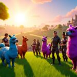 Un error divertido hace que Fortnite desactive la opción de montar en los llamas