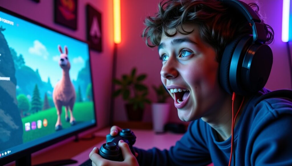 A comical bug prompts Fortnite to disable the option to ride llamas