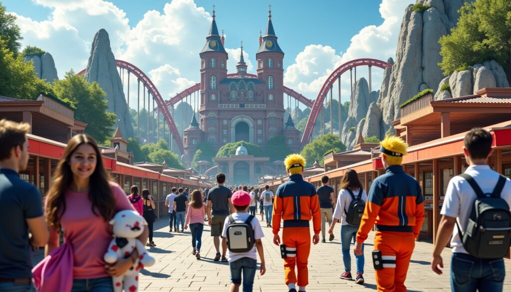 Naruto faz sua entrada na França: descubra o parque de diversões tão aguardado pelos fãs!