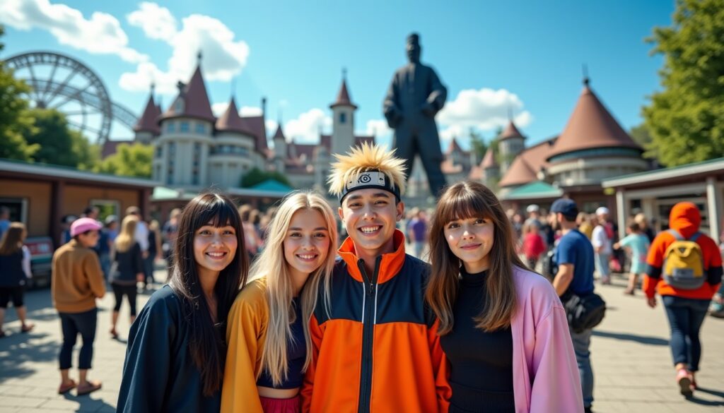 Naruto hace su entrada en Francia: ¡descubre el parque de atracciones tan esperado por los fans!