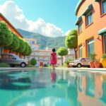Il Vertigine di Quentin Dupieux: un’opera audace che mescola l’universo dei giochi PlayStation 1 e lo stile Sims