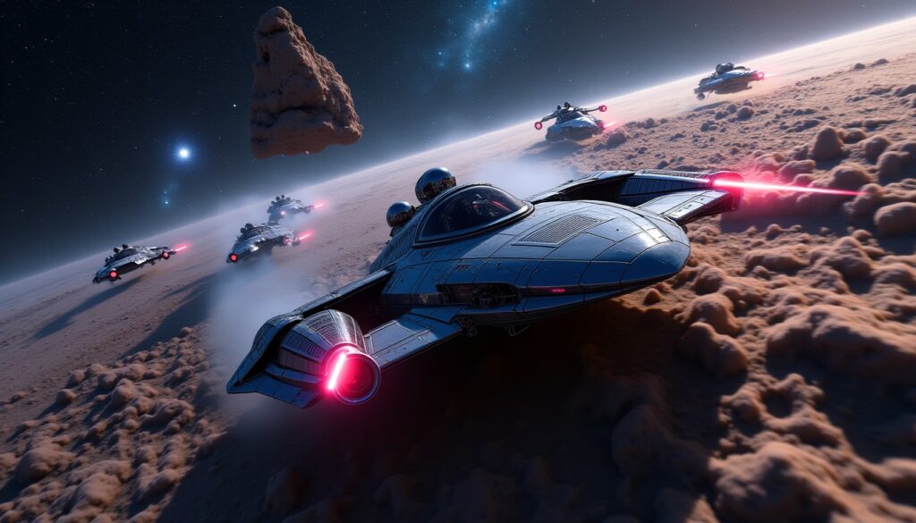 Galactic Racer: when racing becomes an interstellar war in the Star Wars universe