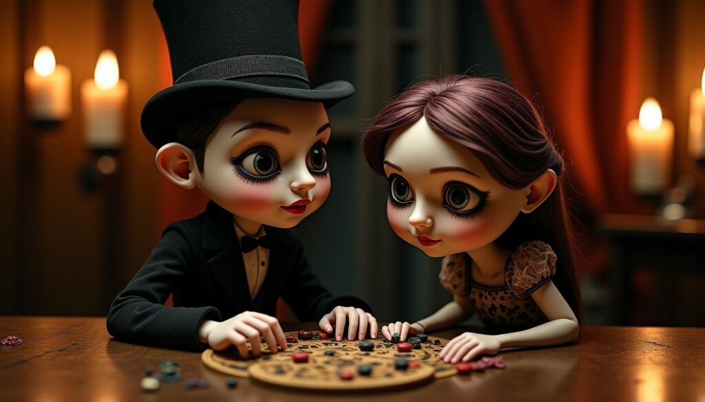 Out of Words: a cooperative stop-motion game with gothic charm à la Tim Burton