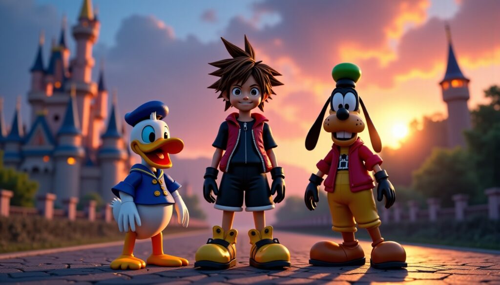Kingdom Hearts arrives as an exclusive animated series on Disney+!