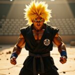 Dragon Ball : Toyotarou révèle Mr. Satan transformé en Super Saiyan pour la première fois officielle
