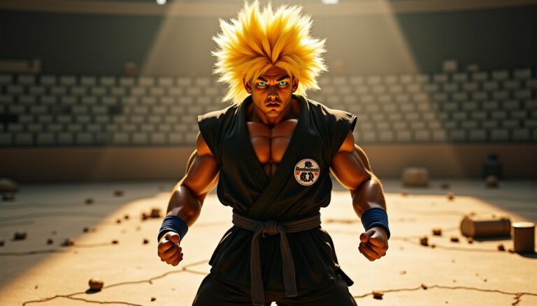Dragon Ball : Toyotarou révèle Mr. Satan transformé en Super Saiyan pour la première fois officielle
