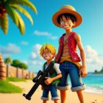 Fortnite e One Piece podem em breve unir seus universos em um crossover espetacular