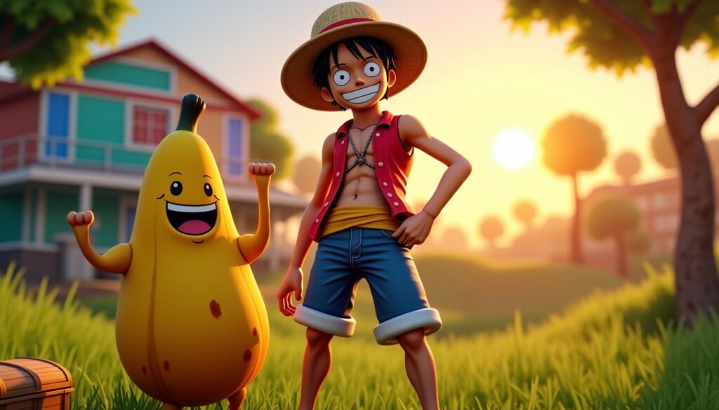 Fortnite y One Piece podrían pronto unir sus universos en un espectacular crossover