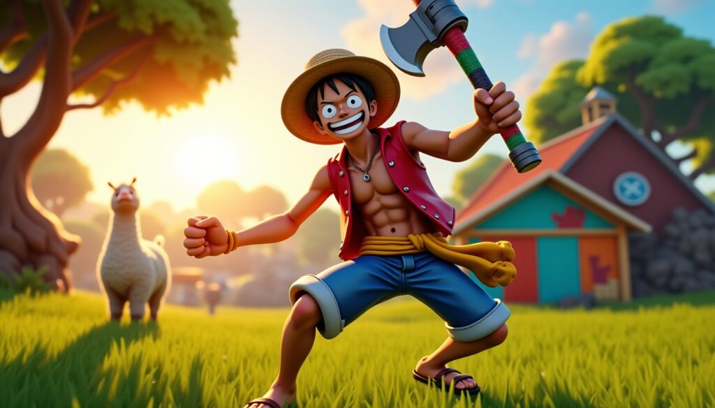 Fortnite et One Piece pourraient bientôt unir leurs univers dans un crossover spectaculaire