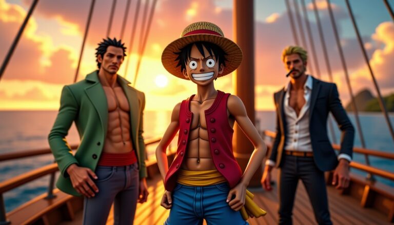 One Piece : Luffy, Zoro et Sanji, dignes héritiers de Roger, Rayleigh et Gaban ?
